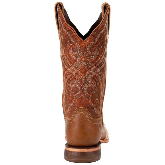 Durango Womens/Ladies Arena Pro Full Grain Leather Cowboy Boots / Chestnut - Picture 2 of 6